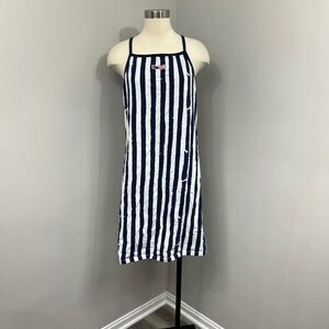 Nike Navy Stripe Midi Dress